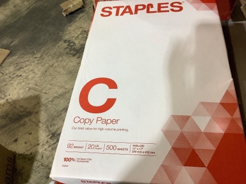 Case of c copy paper-2500 sheets total - Lot 118