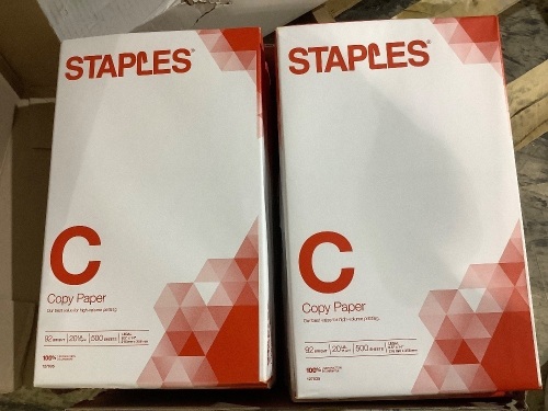 10 reams of c copy paper-5000 sheets total - Lot 120