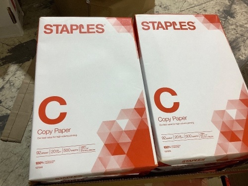 Case of c copy paper - Lot 123
