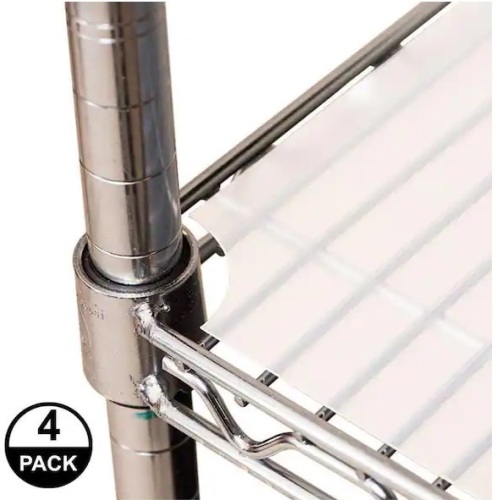 Frosted Plastic Wire Shelf Liner (4-Pack)12"x48" - Lot 228