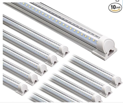 Barrina LED Shop Light, 8FT 72W 9000LM 5000K, Daylight White - Lot 236