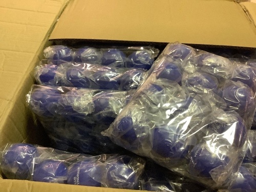 Case pack of 500 blue stress balls - Lot 45