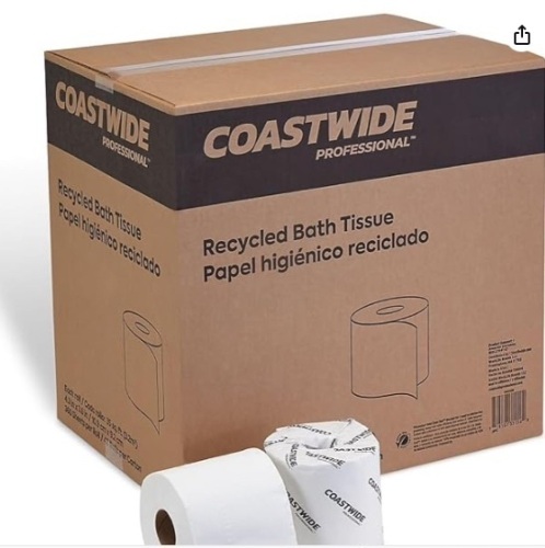 CW20189 Recycled 2-Ply Standard Toilet Paper White - Lot 241