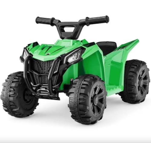 6V Kids Ride-On 4-Wheeler Quad ATV Car w/ 1.8mph Max Speed, Treaded Tires - Lot 341