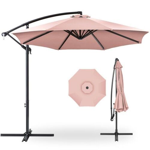 Offset Hanging Patio Umbrella - 10ft - Lot 213