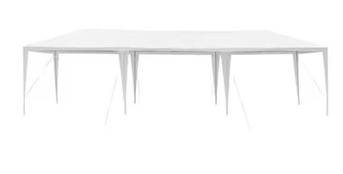 10 ft. x 30 ft. White Party Wedding Tent Canopy  - Lot 397
