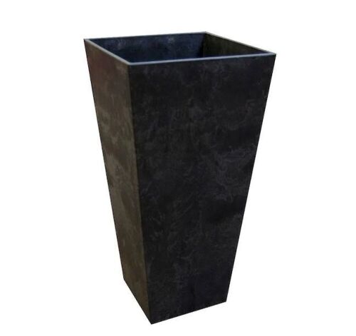 Lot of (2) Tierra Verde 14 in. x 27.5 in. Slate Rubber Self Watering Planter - Lot 409