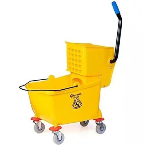 26 Qt. Capacity Mop Bucket with Wringer  - Lot 410