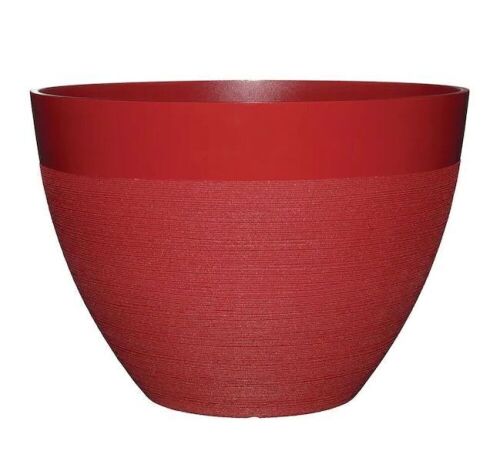 Decatur 20 in. American Red Resin Planter - Lot 416