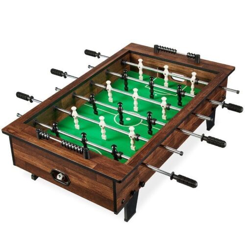 Tabletop Foosball Set, Arcade Table Soccer w/ 2 Balls - 40in - Lot 730