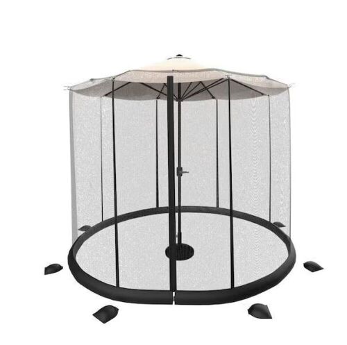 Pure Garden 9 ft. Patio Umbrella Mosquito/Bug Net for Umbrella - Lot 196