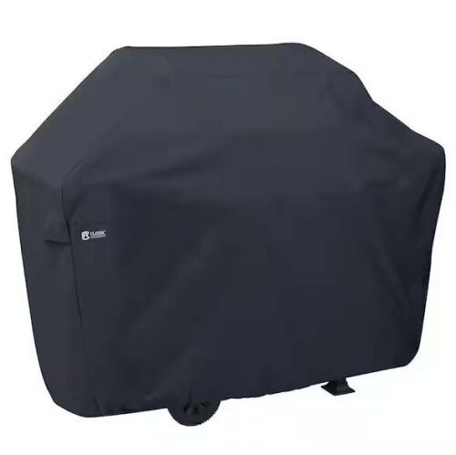 Classic 58 in. L x 26 in. D x 48 in. H BBQ Grill Cover in Black - Lot 539