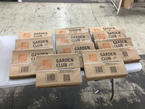 Lot of (11) 30 Gal. Paper Lawn and Leaf Bags - 5 Count - Lot 549