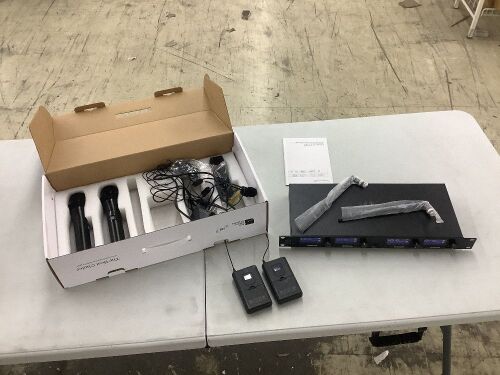 Professional Wireless Microphone System  - Lot 599