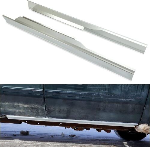 ECOTRIC Slip-On Outer Rocker Panels for Ford F150 1997-2003 Extended Cab XL XLT LH & RH Pair  - Lot 729