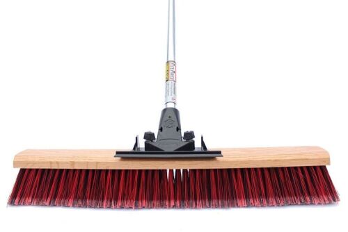 FlexSweep Unbreakable Commercial Push Broom 24" - Lot 648