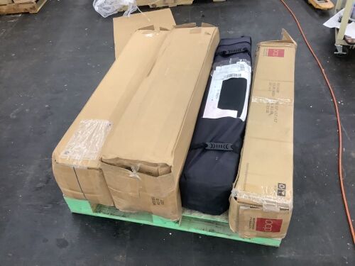 Lot of (4) Pop Up Canopies - Uninspected  - Lot 724