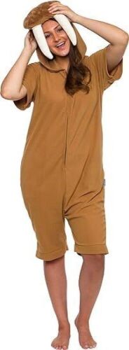Lot of (2) Funziez! Short Sleeve Walrus Onesie, Medium  - Lot 265