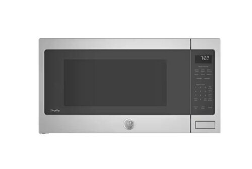 GE Profile 2.2 cu. ft. Countertop Microwave in Stainless Steel with Sensor Cooking  - Lot 57