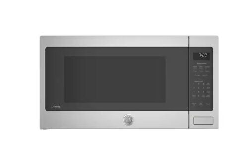 GE Profile 2.2 cu. ft. Countertop Microwave in Stainless Steel with Sensor Cooking  - Lot 69