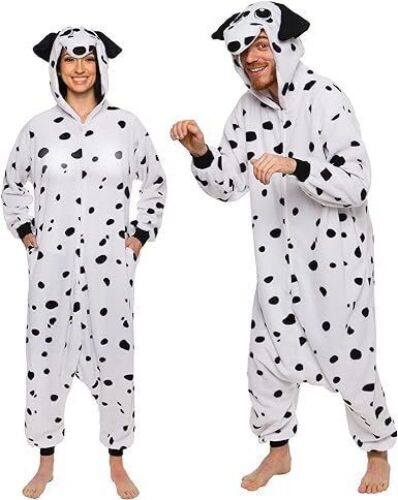 Funziez! Adult Dalmation Onesie, Small - Small Blemish  - Lot 178