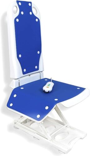  MAIDeSITe Electric Bath Lift Chair for Bathtubs Larger Than 16“ Wide, 6 Bottom Non-Slip Suction Cups, Bearing Weight 300LB  - Lot 39