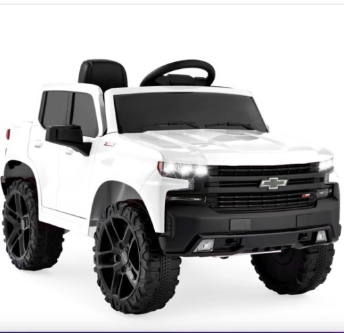 12V Licensed Chevrolet Silverado Ride On Truck w/ Parent Remote Control - Lot 71