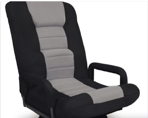 Gaming Floor Chair w/ 360-Degree Swivel, Armrest, Adjustable Backrest - Lot 172