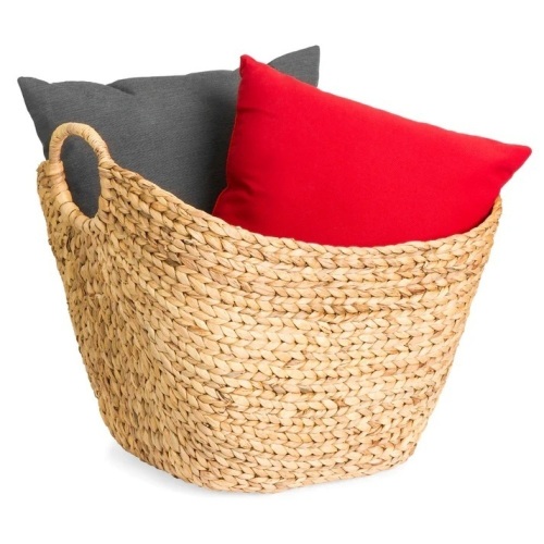 Large Multi-Purpose Seagrass Storage Basket w/ Handles - Lot 332
