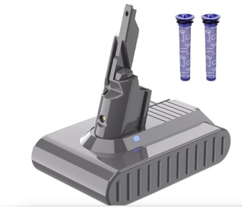 Lot of 28 21.6V 4500mAh V7 Battery Replacement for Dyson V7 Battery SV11 V7 Animal V7 Motorhead V7 Trigger V7 Absolute V7 Allergy HEPA Car+Boat Cordless Vacuum Battery, with Attachment 2 Filters - Lot 515