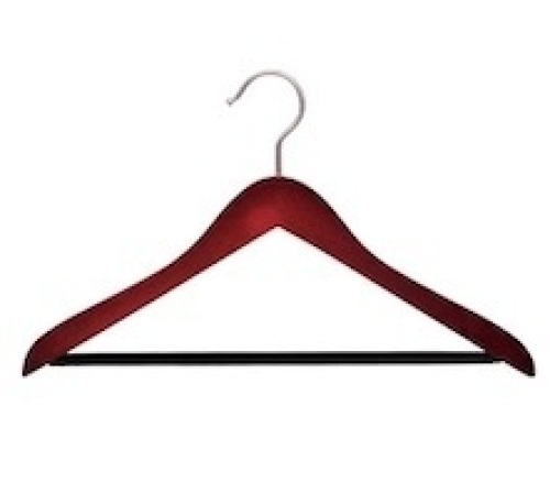 Yearby Wood Non-Slip Standard Hanger 24 - Lot 520