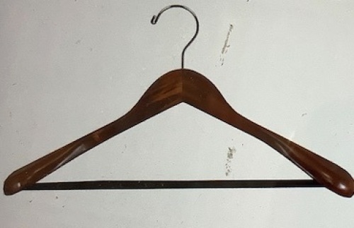 11 Wide ShoulderWooden Suit Hangers - Lot 521