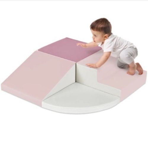 4-Piece Kids Climb & Crawl Soft Foam Shapes Structure Playset - Lot 526