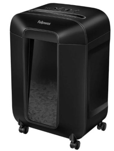 Fellowes LX85 12-Sheet, P4 Cross-Cut Home Office Paper Shredder with SafeSense - Lot 435