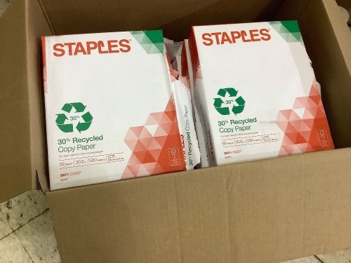 10 reams of 500 sheets each copy paper - Lot 452