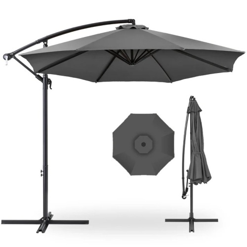 Offset Hanging Patio Umbrella - 10ft - Lot 6749anm