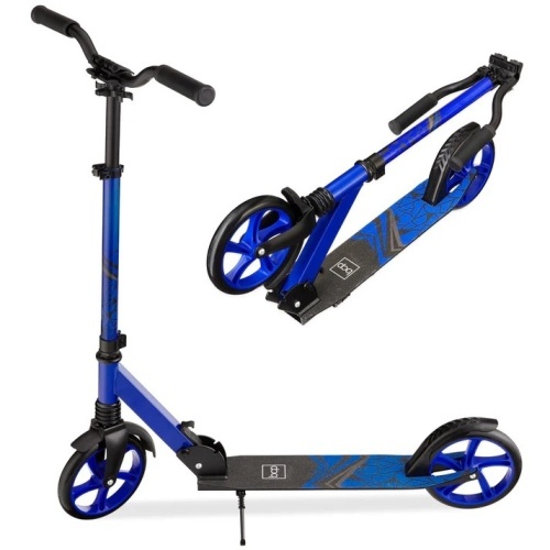 Kids Height Adjustable Kick Scooter w/ Carrying Strap, Non-Slip Deck - Lot 6835