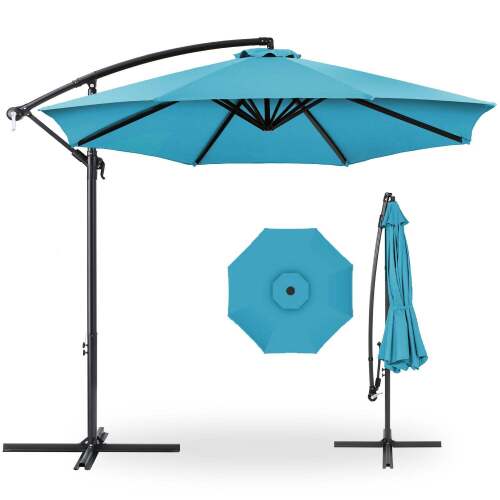 Offset Hanging Patio Umbrella - 10ft - Lot 6958