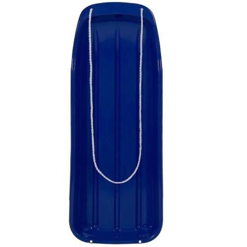 48in Kids Toboggan Snow Sled Board w/ Pull Rope, Curved Edges - Lot 7740
