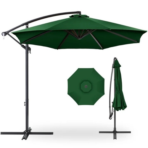 Offset Hanging Patio Umbrella - 10ft - Lot 7326anm