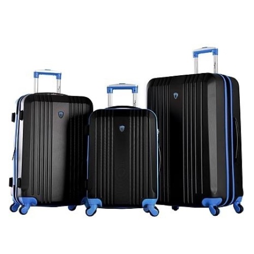 Olympia USA Apache 3-piece Luggage Set with Hidden Laptop Compartment - Lot 7342