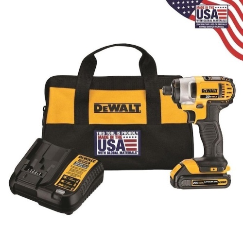 DeWalt 20-Volt Max Variable Speed Cordless Impact Driver (1-Battery Included). Appears New - Lot 32