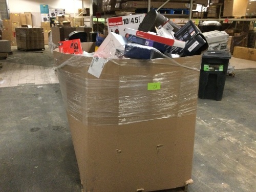 Pallet of Store Returns from Lowes. Untouched and Uninspected Pallet. Unknown Condition - Lot 73