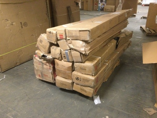 Pallet of Outdoor Umbrellas. Includes Cantilever and Market Style. Uninspected E-Commerce Returns - Lot 85