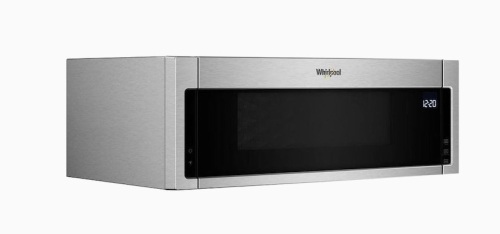 Whirlpool Low Profile Microwave Hood Combination 1.1-cu ft Over-the-Range Microwave with Sensor Cooking (Fingerprint-ResistantStainless Steel). Appears New - Lot 89