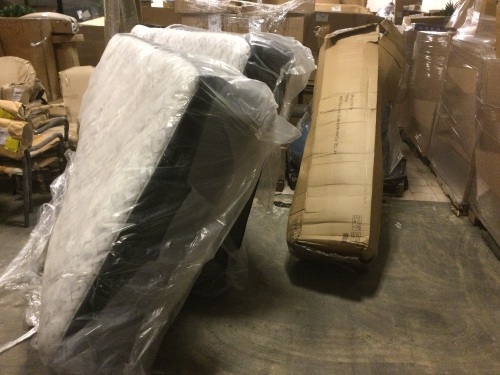 Lot of (3) New Blemish Mattresses. Includes (2) Sealy Queens, and a King Size  - Lot 92