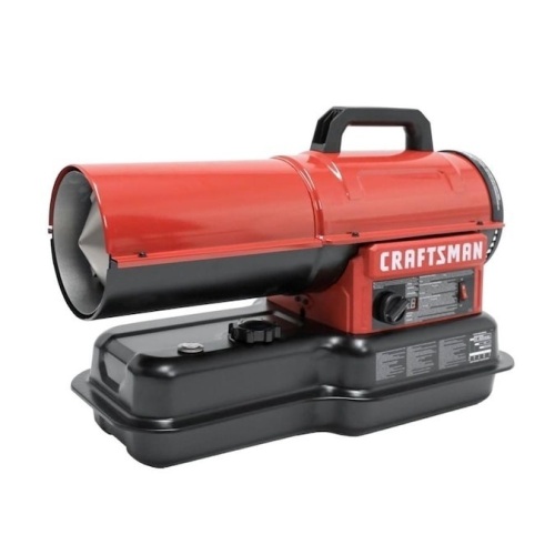 CRAFTSMAN 80,000 BTU Forced Air Kerosene Diesel Construction Portable Heater. Appears New - Lot 95