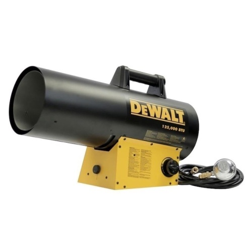 DEWALT Forced Air Propane 125000-BTU Portable Forced Air Propane Heater. Appears New - Lot 96