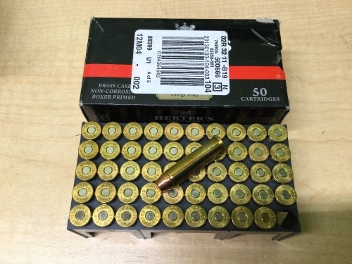 Herter's Select Grade .357 Magnum 158 Grain 50 Rnds FMJ - Lot 105
