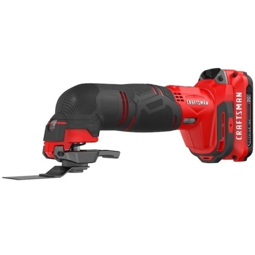 Craftsman V20 15-Piece Cordless-Amp 20-Volt Max Variable Speed Oscillating Multi-Tool Kit with Soft Case (1-Battery Included). Appears New - Lot 207